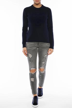 Sweter z aksamitną głową tygrysa, zdjęcie 2 Sweter z aksamitną głową tygrysa od Kenzo